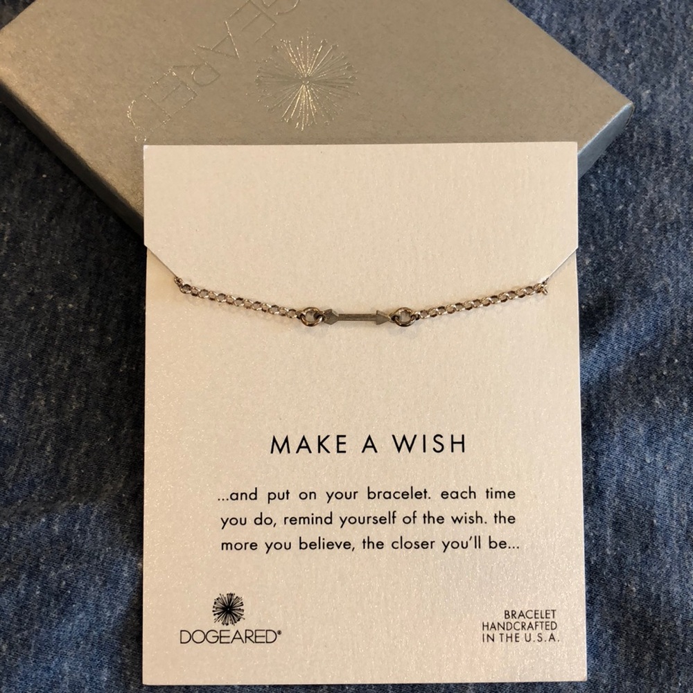 Dogeared Make A Wish Arrow Bracelet